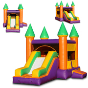 inflatable combo bouncy slide